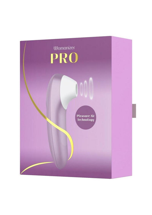Womanizer Pro Rechargeable Silicone Air Pulse Clitoral Vibrator
