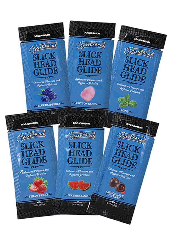 Good Head Slick Head Glide six packet assortment