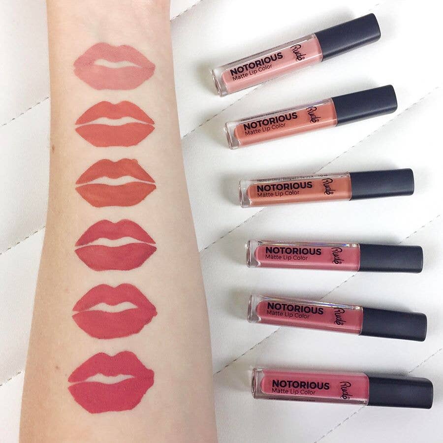 Keep It Sassy Notorious 6 Lip Color Set - Nude
