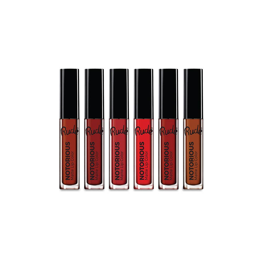 Crime Does Pay Notorious 6 Lip Color Set - Dark