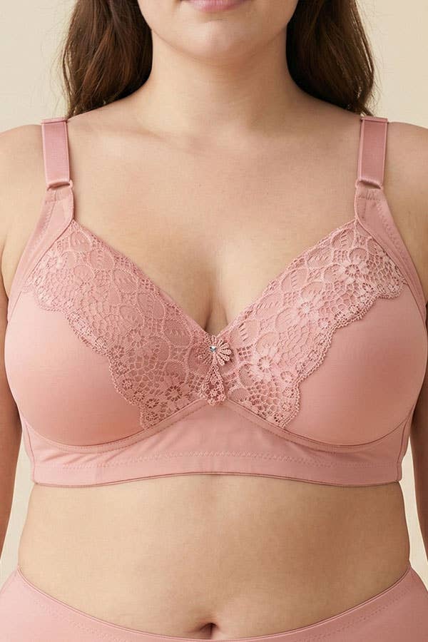 The Effortless Comfort Lace Bra - 38C