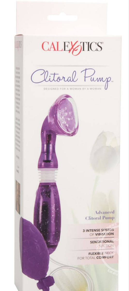 Intimate Pump Advanced Clitoral Pump - Purple