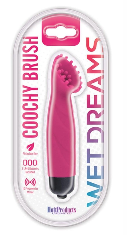 Wet Dreams Coochy Brush Waterproof - Magenta