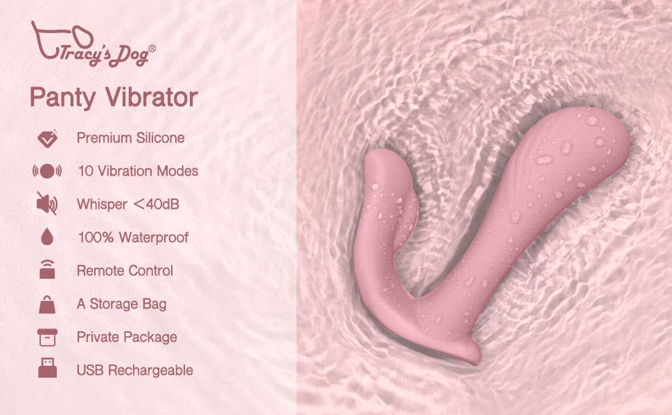 Bitter Sweet Symphony Wearable Panty Vibrator pink