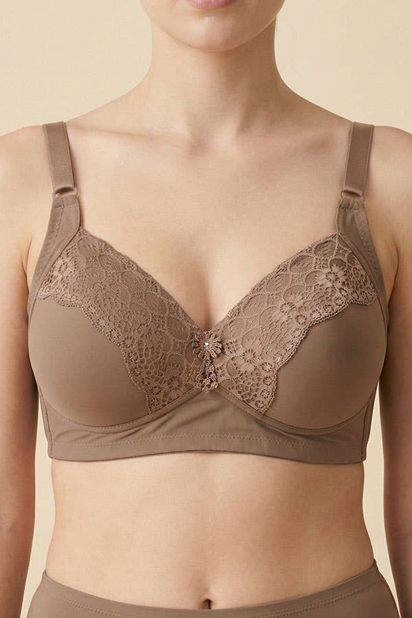 The Effortless Comfort Lace Bra - 38C