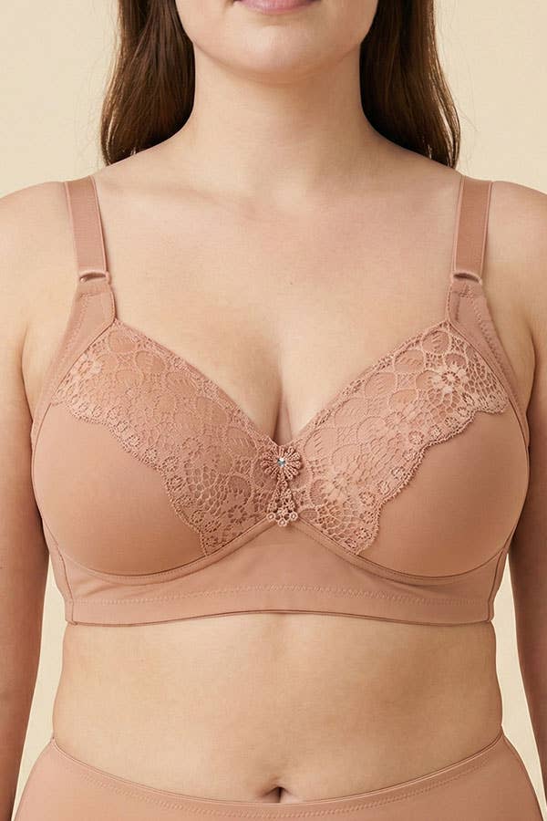 The Effortless Comfort Lace Bra - 38C