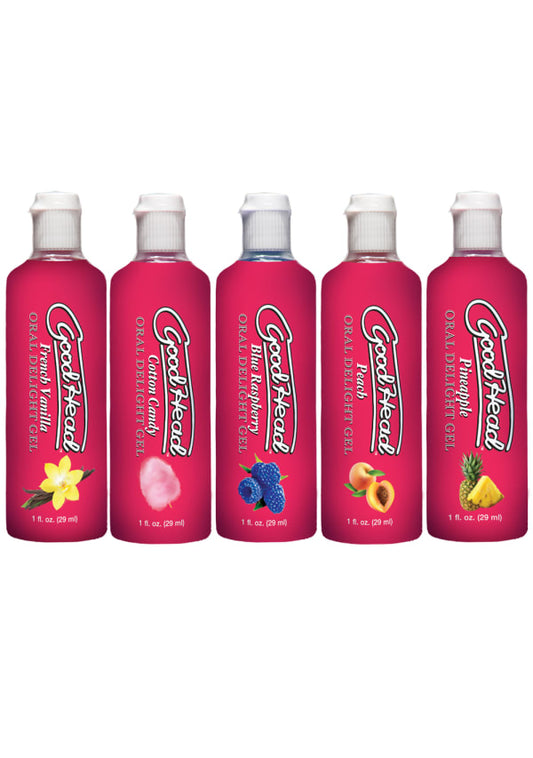 Good Head Oral Delight Gel classic five pack