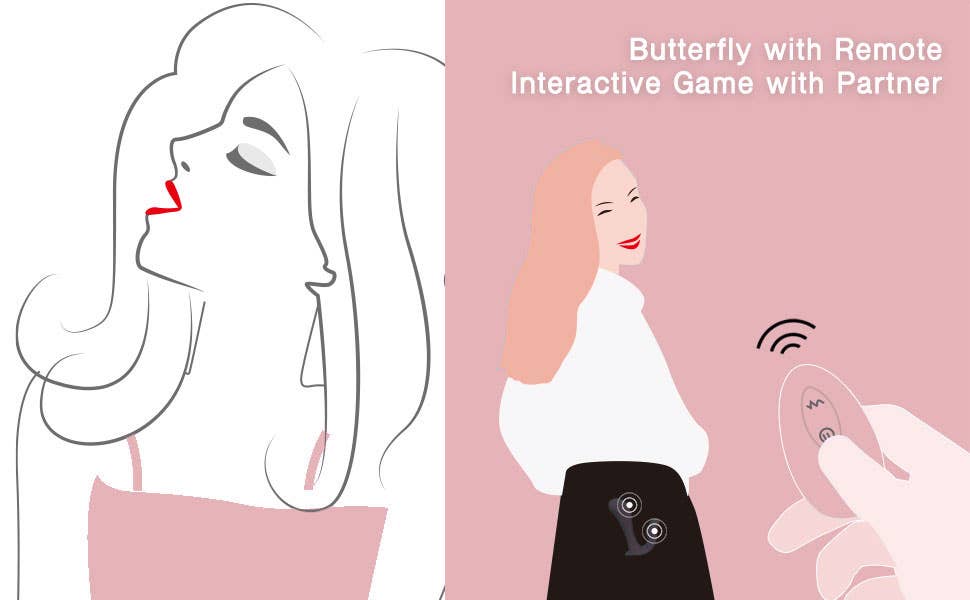 Bitter Sweet Symphony Wearable Panty Vibrator pink