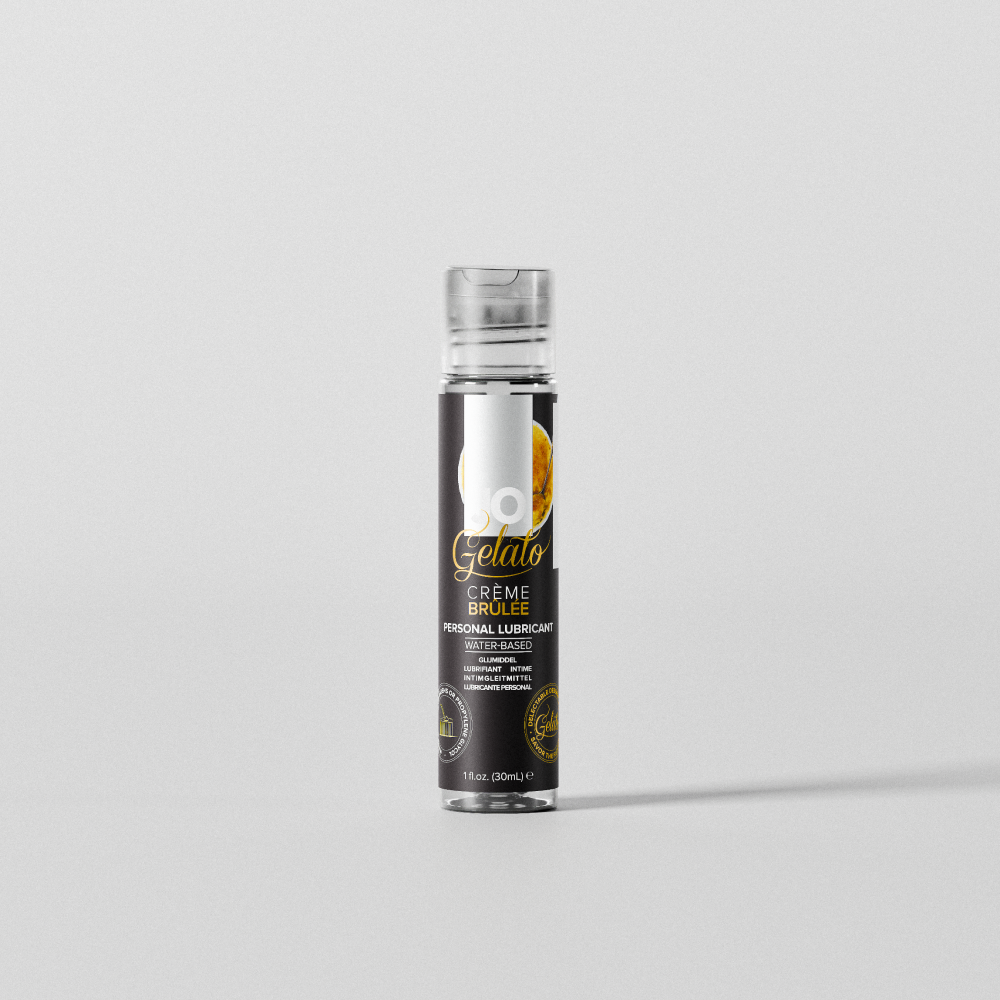 JO Crème Brûlée flavored lubricant 1 oz bottle
