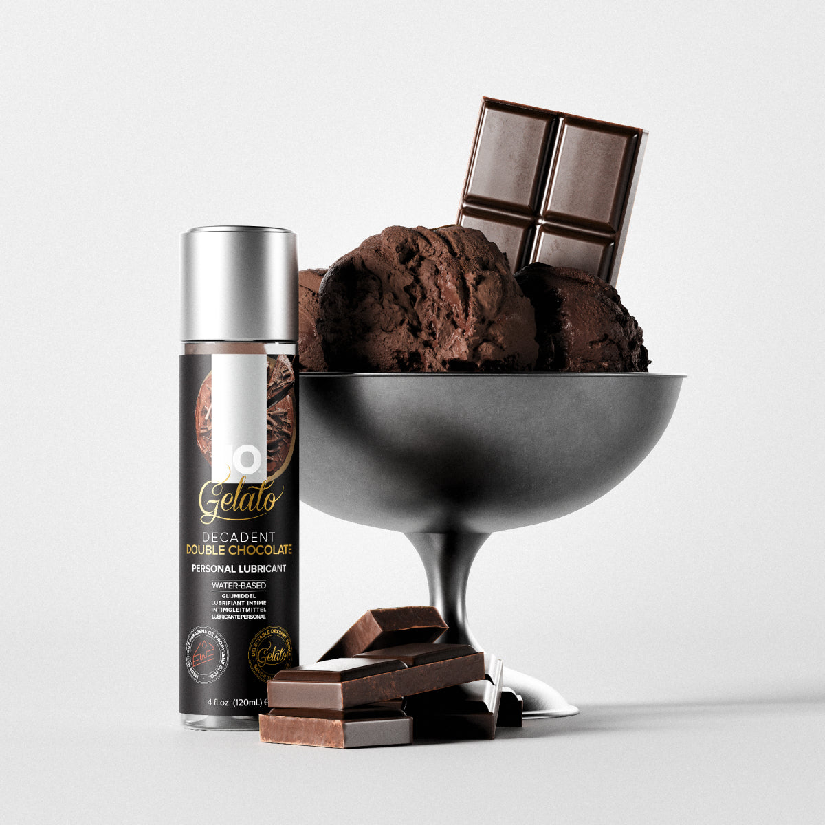 JO double chocolate flavored lubricant