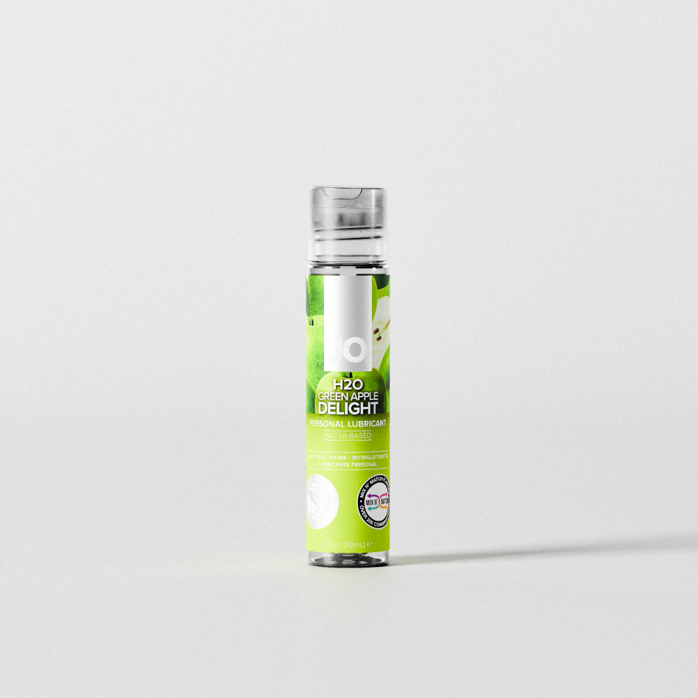 JO Green Apple Delight flavored lubricant 1 oz bottle