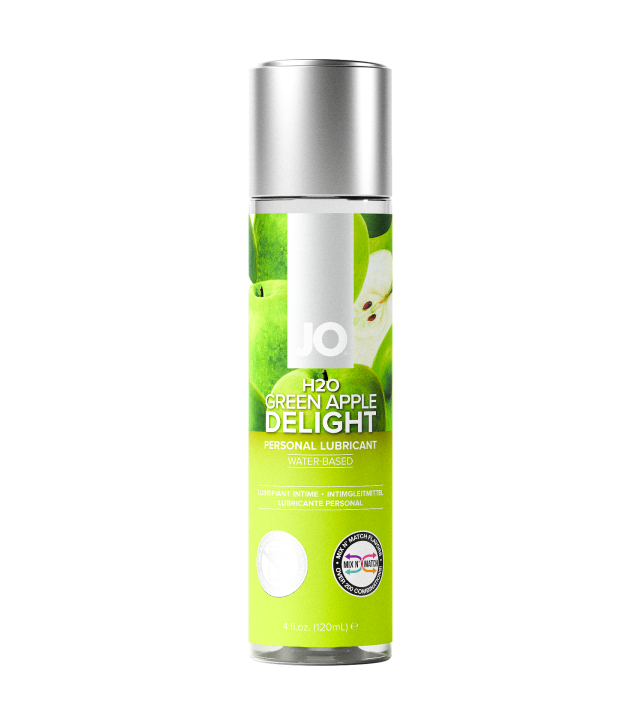 JO H2O Green Apple Delight flavored lubricant; select your flavor and size