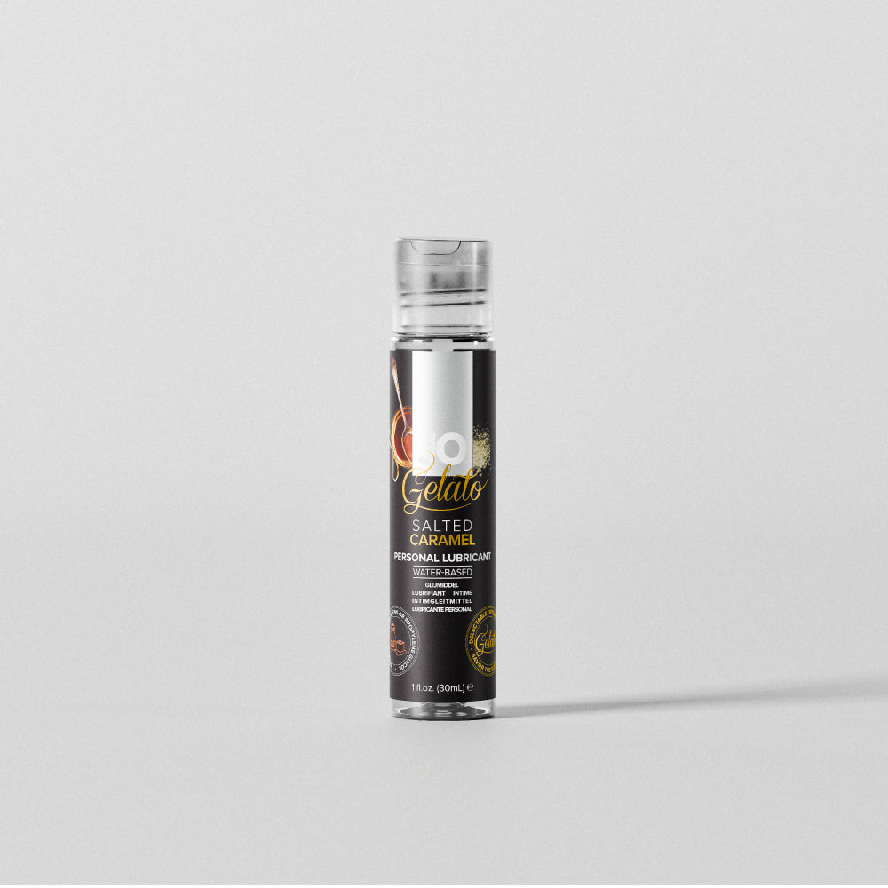 JO Salted Caramel flavored lubricant 1 oz bottle