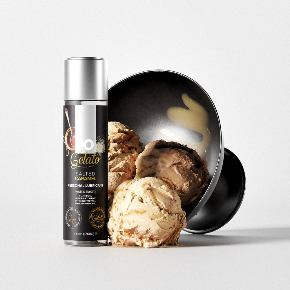 JO salted caramel flavored lubricant