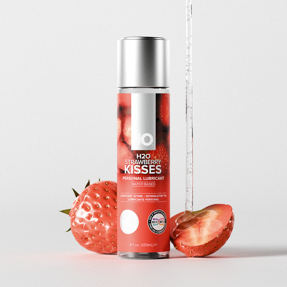 JO strawberry kisses flavored lubricant