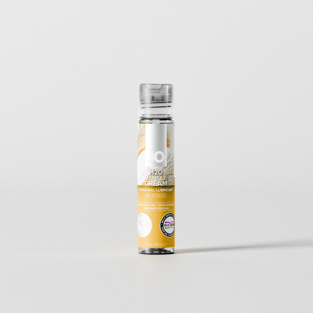 JO Vanilla Cream flavored lubricant 1 oz bottle