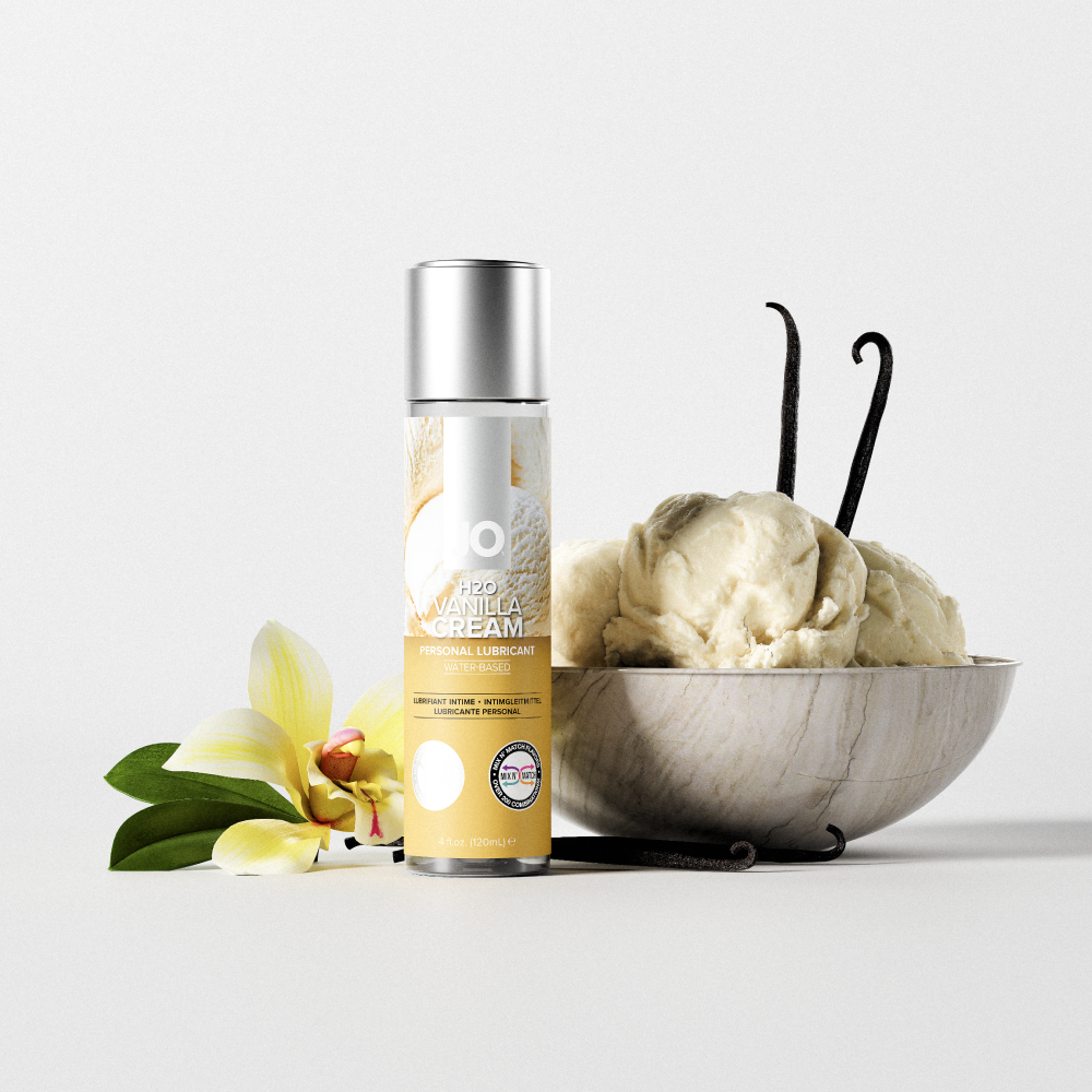 JO vanilla cream flavored lubricant