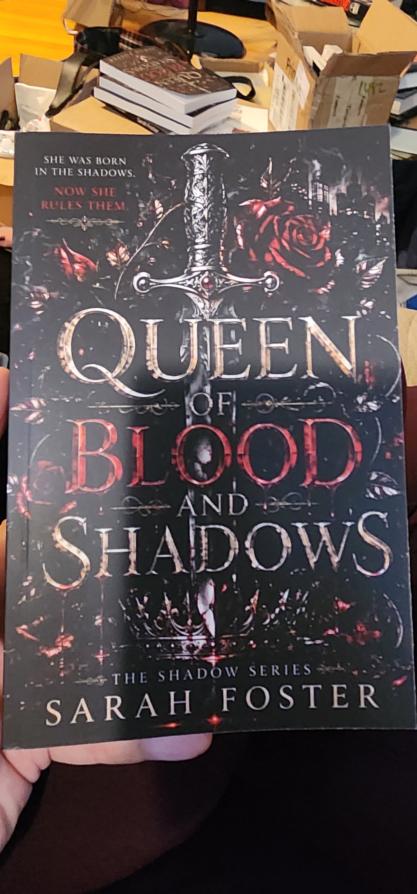 Queen of Blood & Shadows Signed