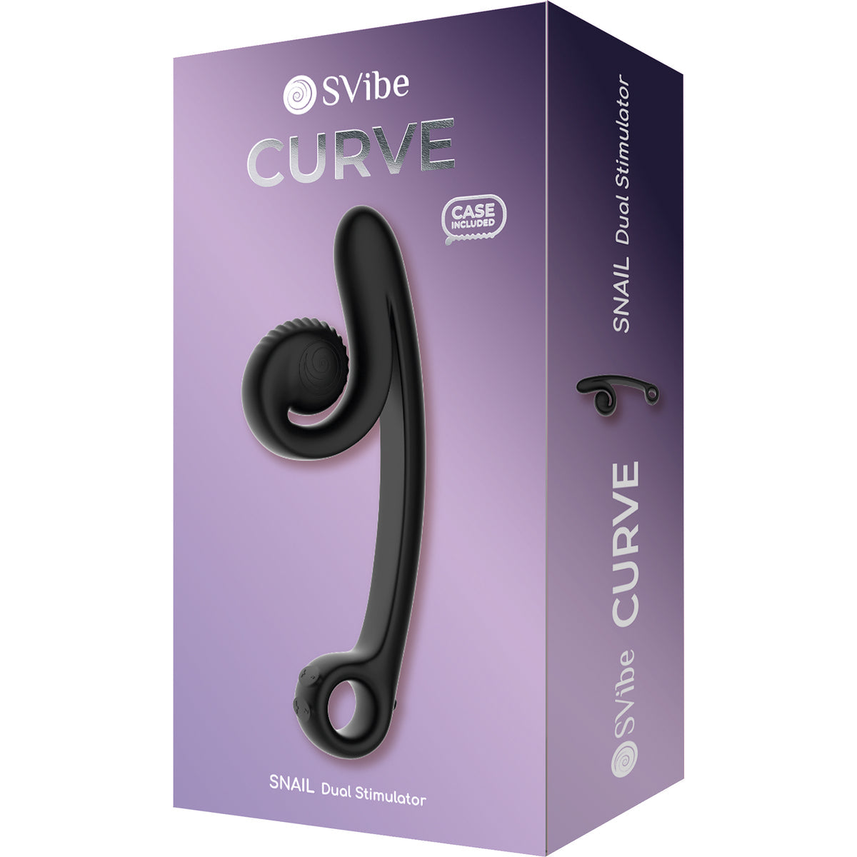 SVibe Snail Curve black product packaging