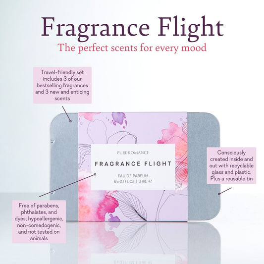 Fragrance Flight set of 6 travel size